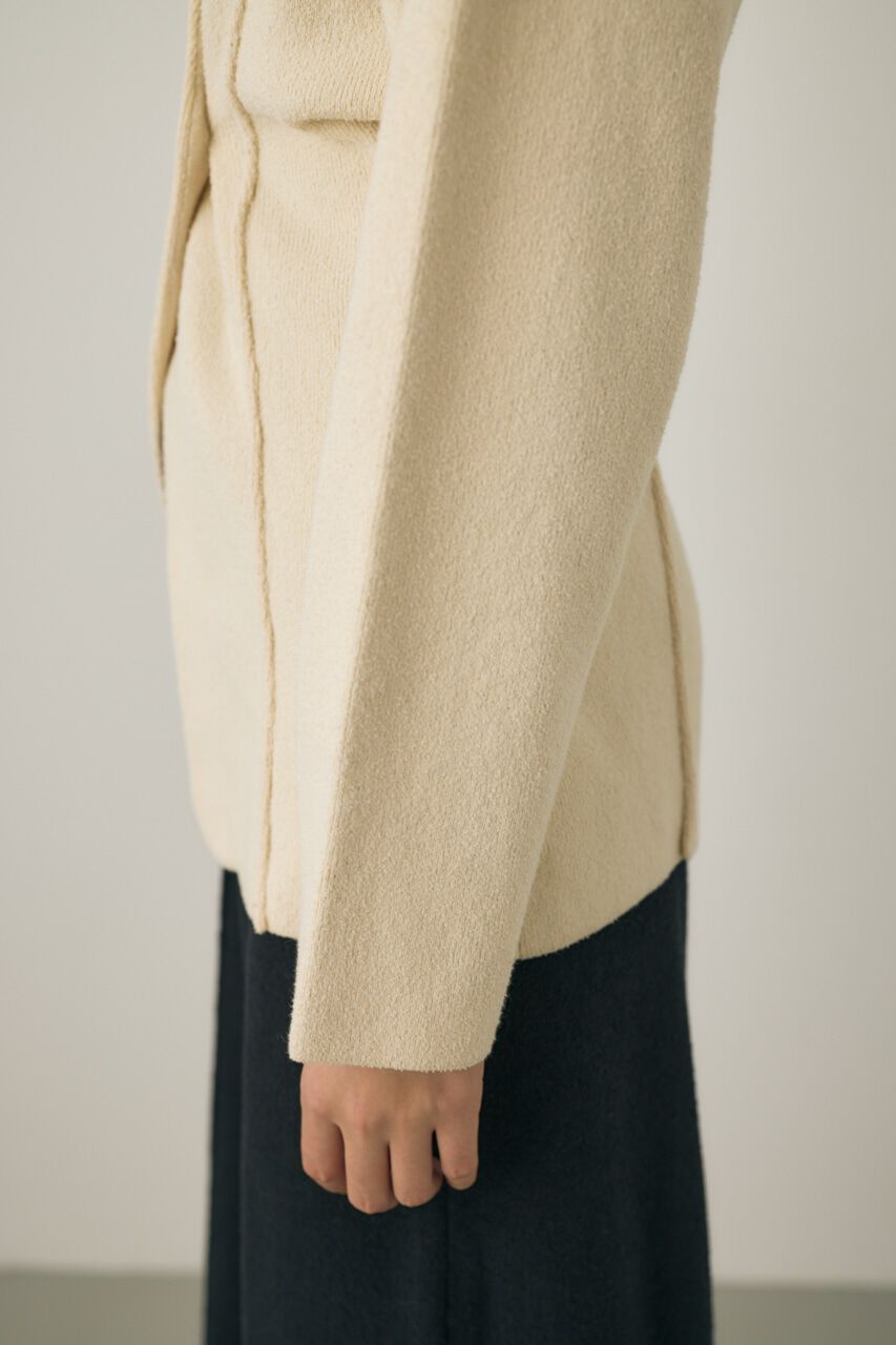 MOUSSY「ニットジャケット　素材の一部にオーガニックコットン使用」|シャツ・ブラウス|