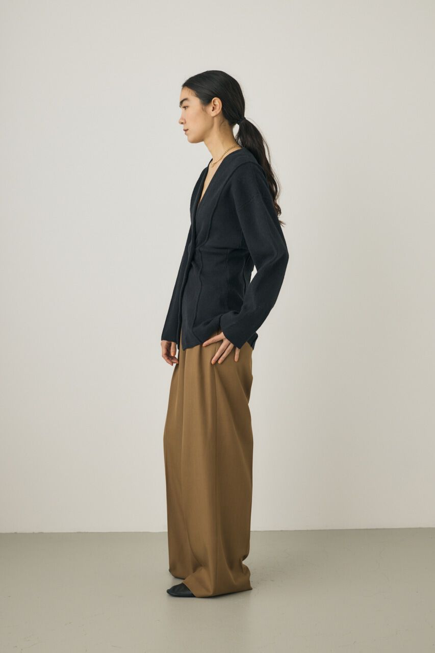 MOUSSY「ニットジャケット　素材の一部にオーガニックコットン使用」|シャツ・ブラウス|