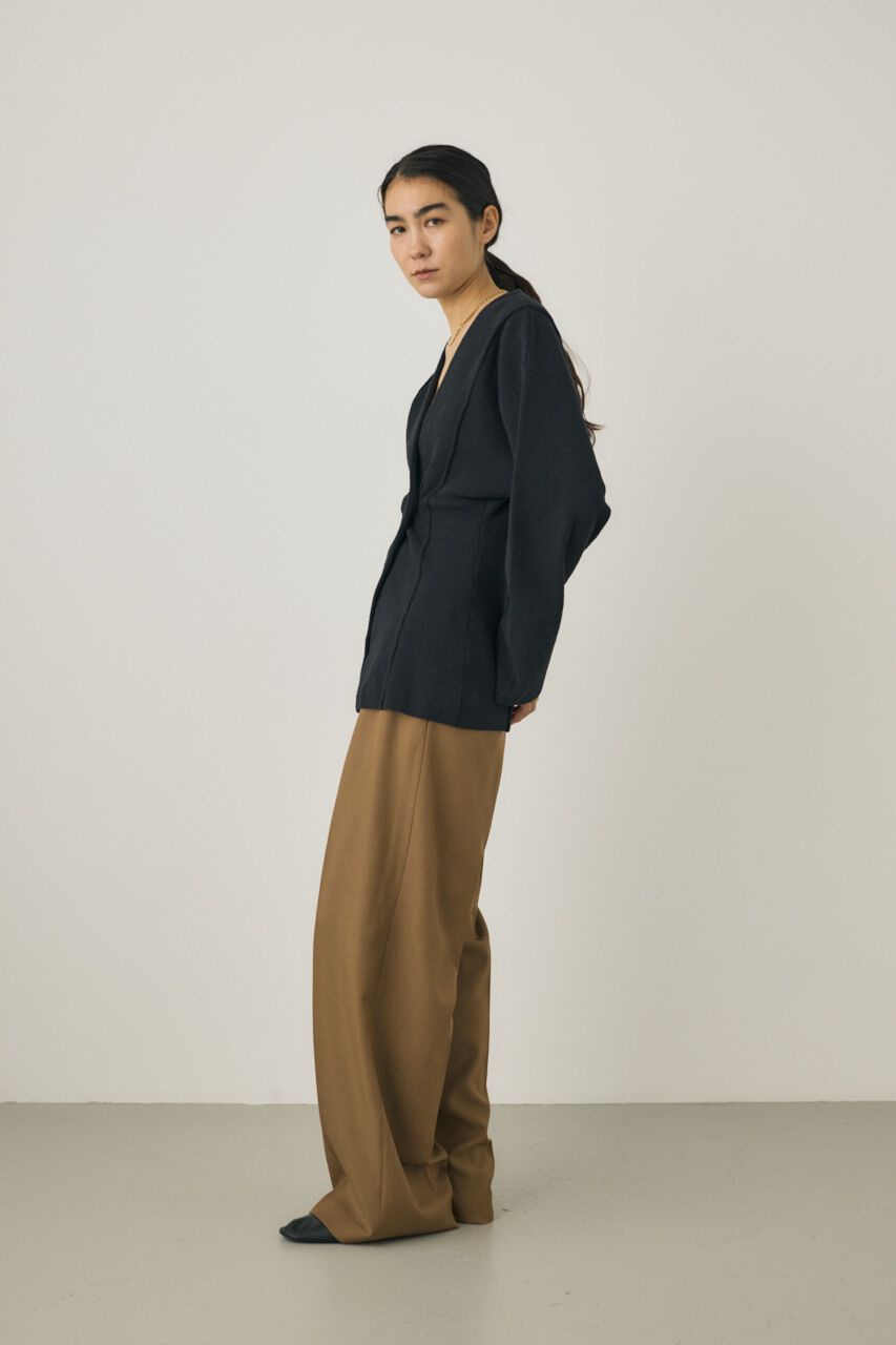 MOUSSY「ニットジャケット　素材の一部にオーガニックコットン使用」|シャツ・ブラウス|