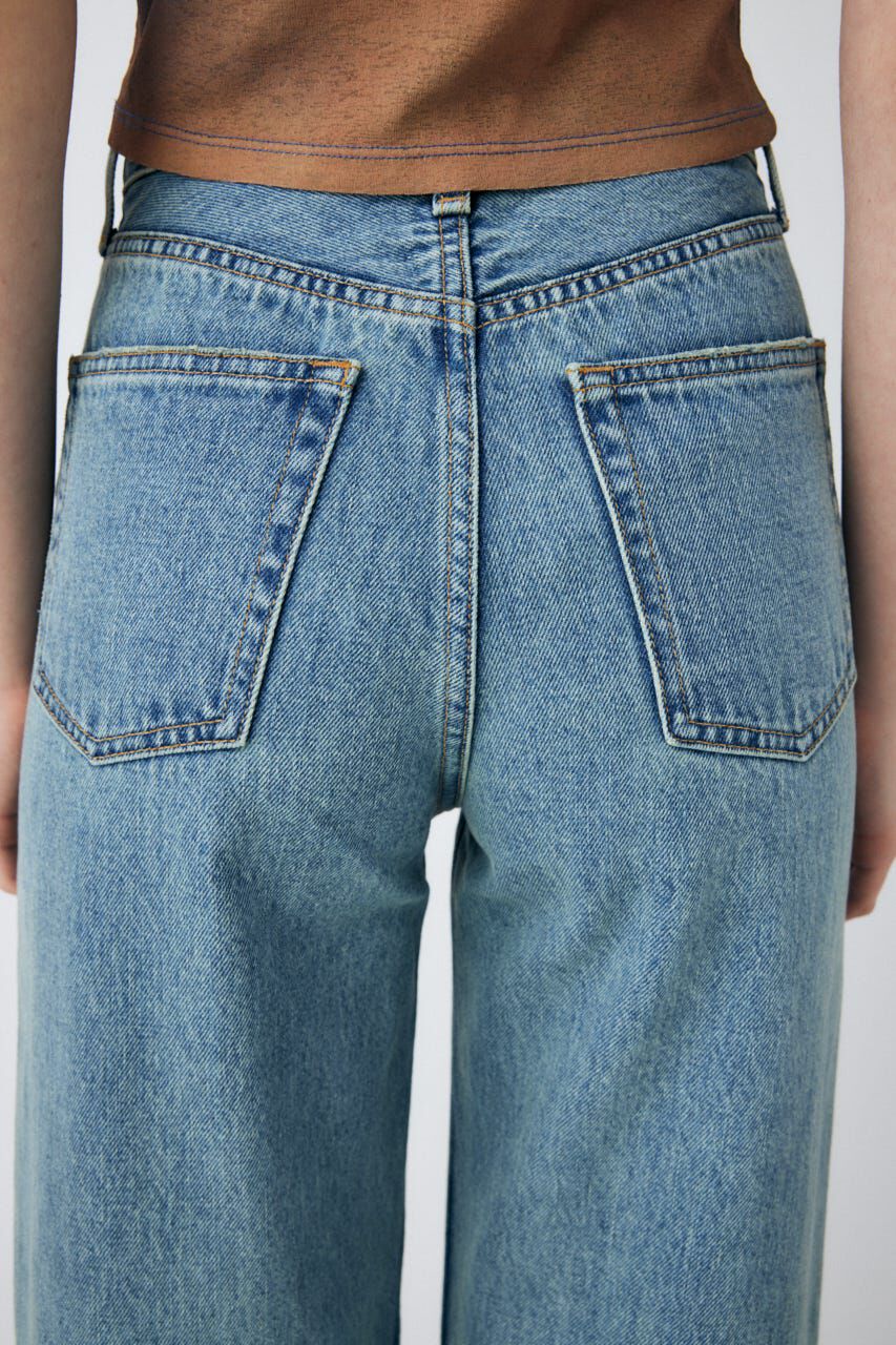 MOUSSY「HIGH WAIST STRAIGHT」|デニム|