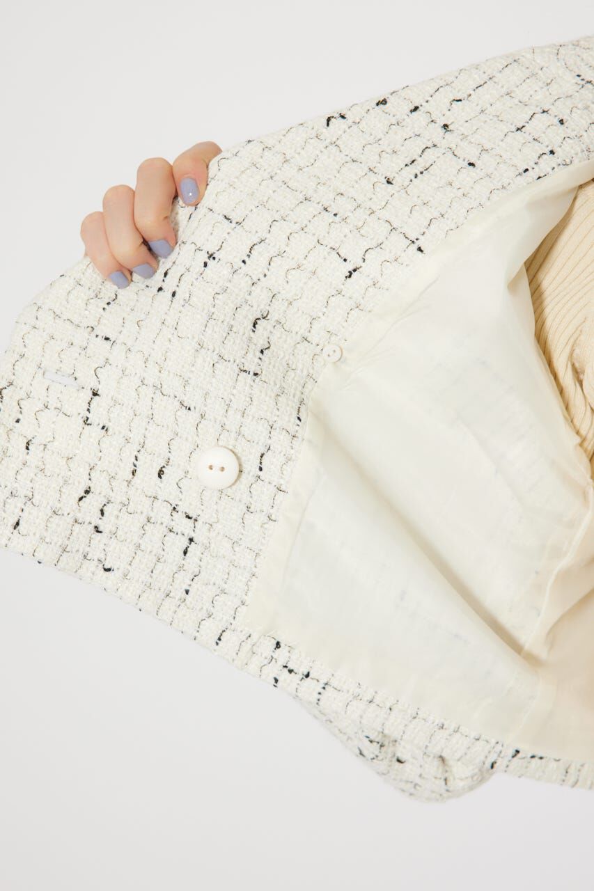 rienda「ツイードショートジャケット」|その他|