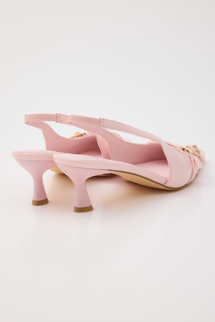 rienda「ベルトディテールスリングバックパンプス」|サンダル|