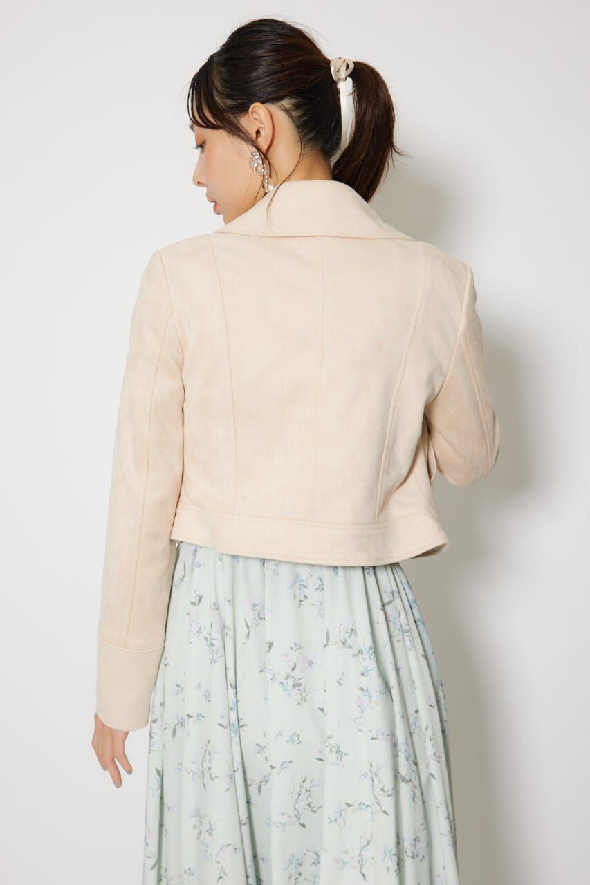 rienda「26SSフェイクスエードライダースジャケット」|その他|