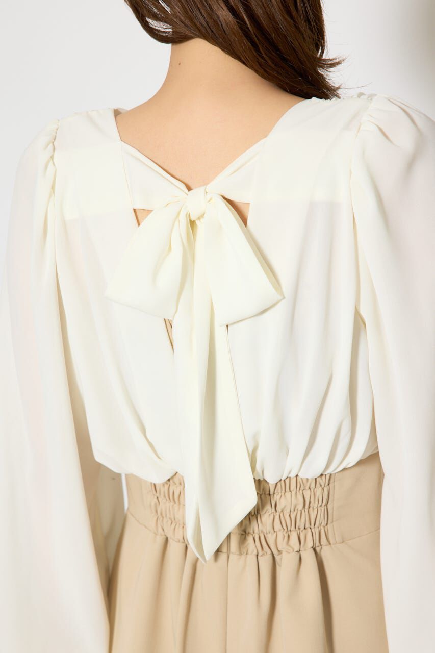 rienda「カシュクールデザインロンパース」|ワンピース|