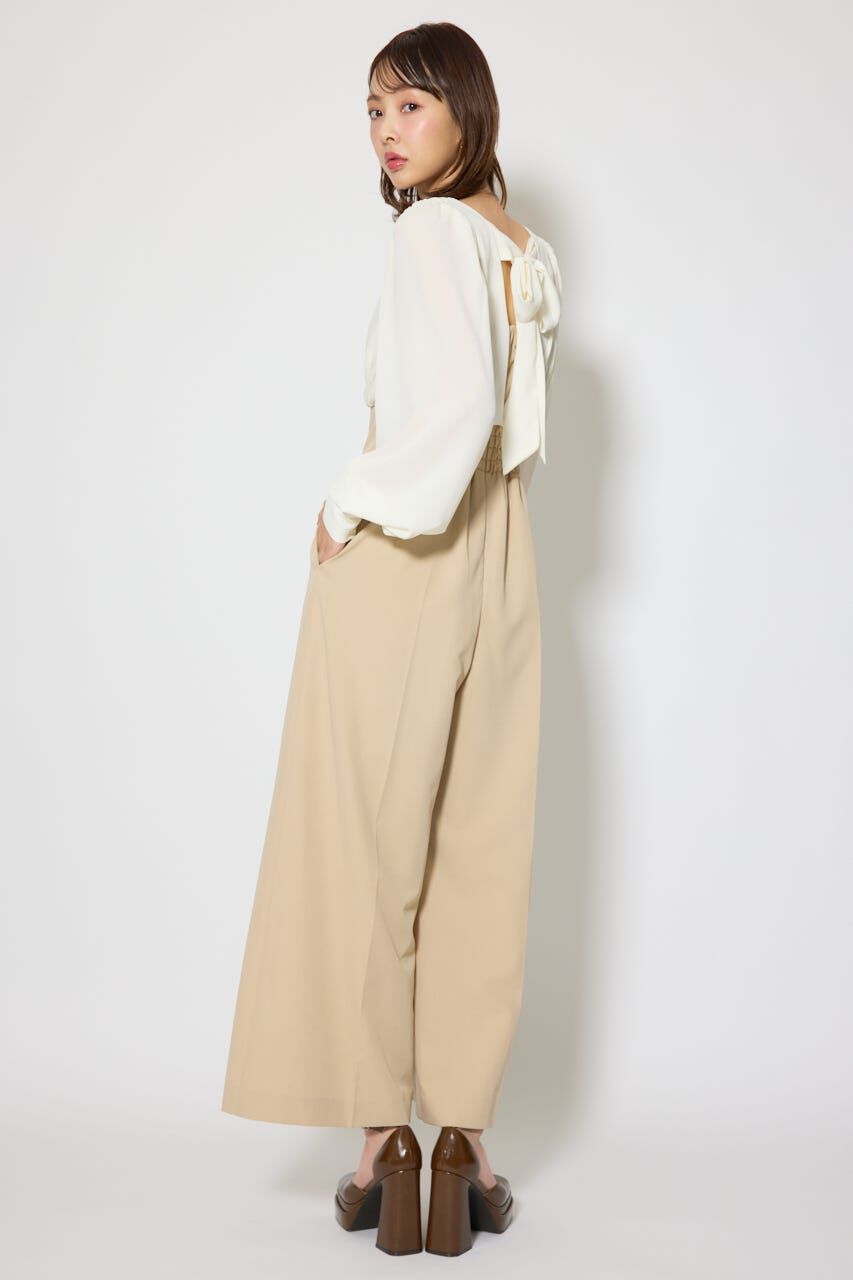 rienda「カシュクールデザインロンパース」|ワンピース|