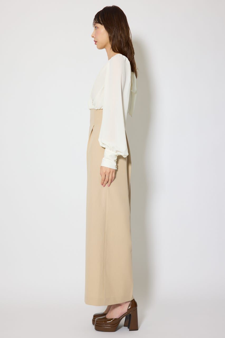 rienda「カシュクールデザインロンパース」|ワンピース|