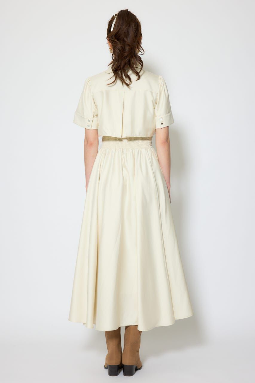 rienda「バストディティールフレアワンピース」|ワンピース|