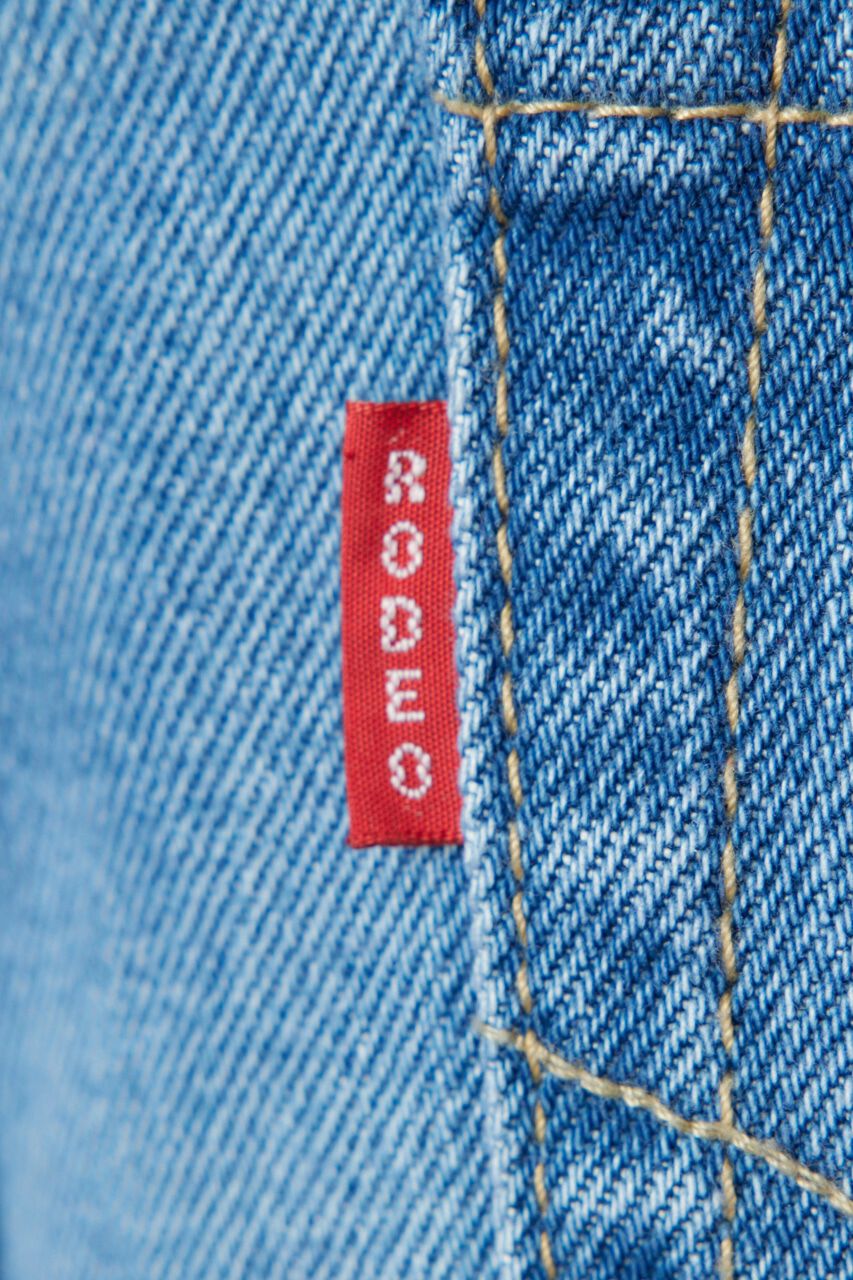 RODEO CROWNS「フレア バギーパンツ」|デニム|