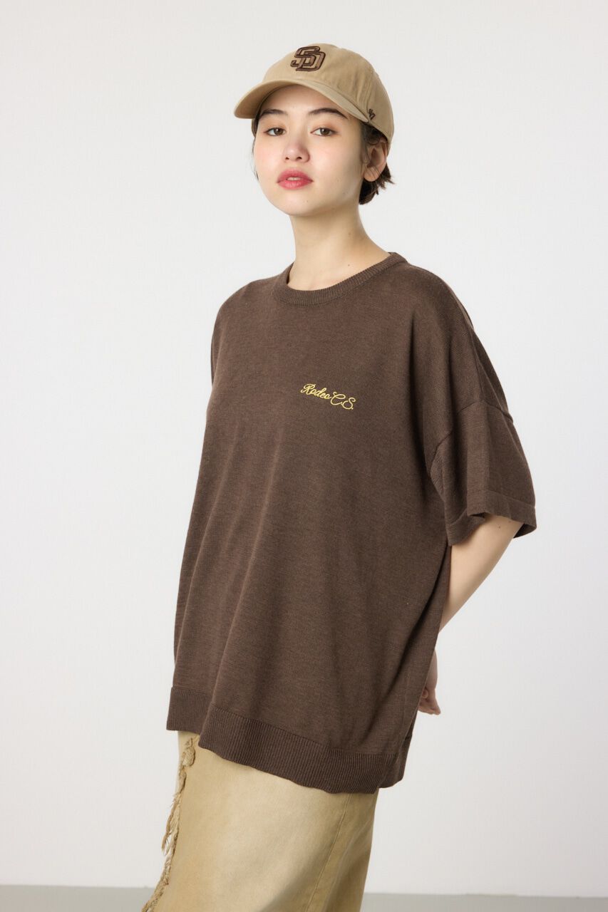 RODEO CROWNS「スクリプトロゴニットトップス」|ニット・セーター|