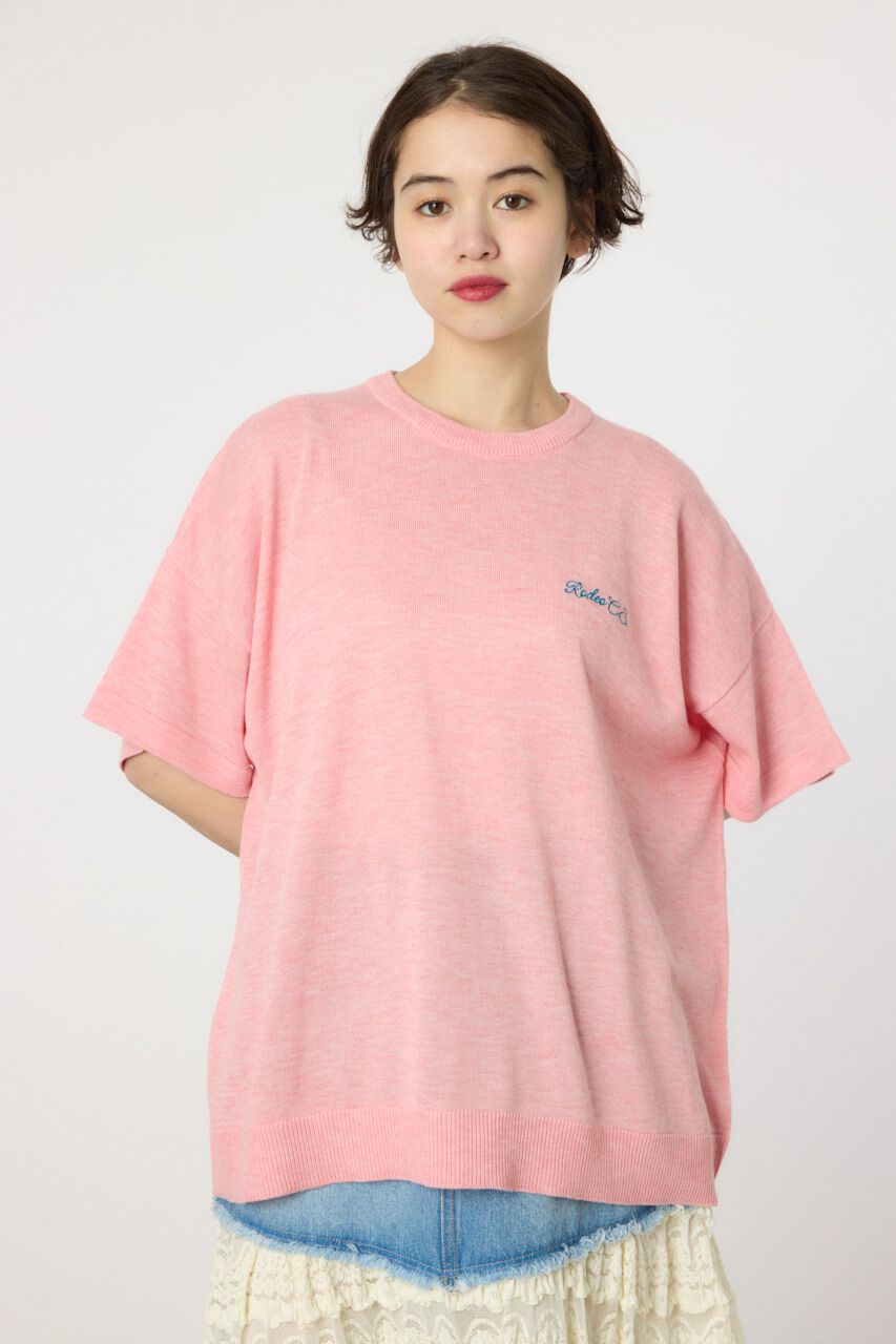 RODEO CROWNS「スクリプトロゴニットトップス」|ニット・セーター|