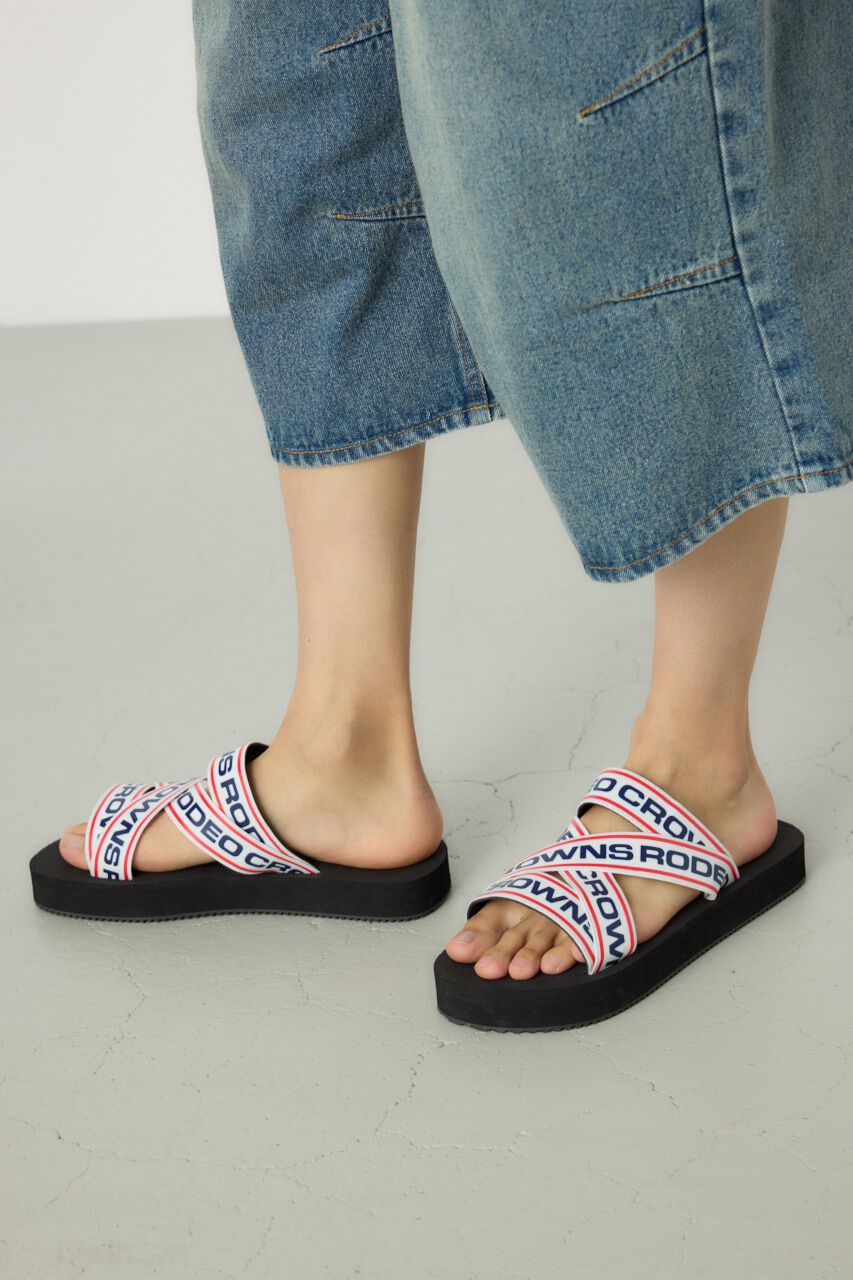 RODEO CROWNS「MENS ラバーテープサンダル」|サンダル|