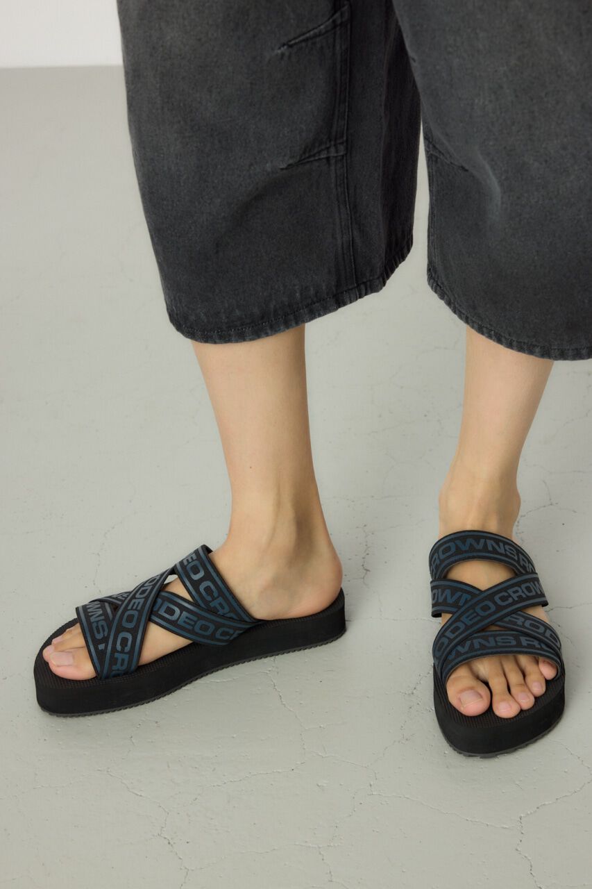 RODEO CROWNS「MENS ラバーテープサンダル」|サンダル|