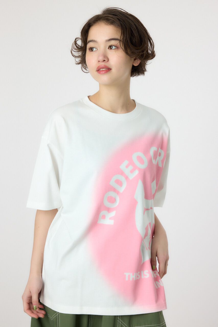 RODEO CROWNS「クラウン ハーフトーン Tシャツ」|Tシャツ・カットソー|