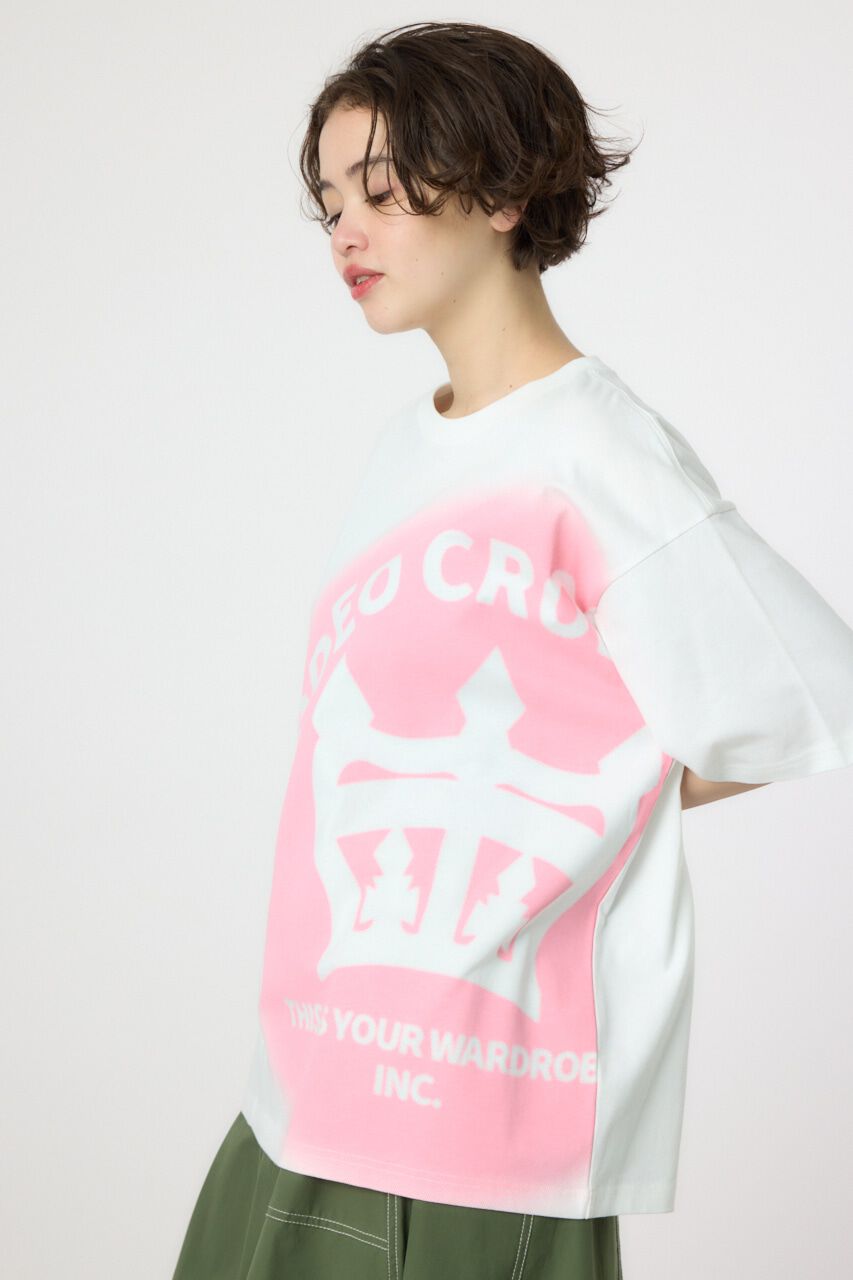 RODEO CROWNS「クラウン ハーフトーン Tシャツ」|Tシャツ・カットソー|