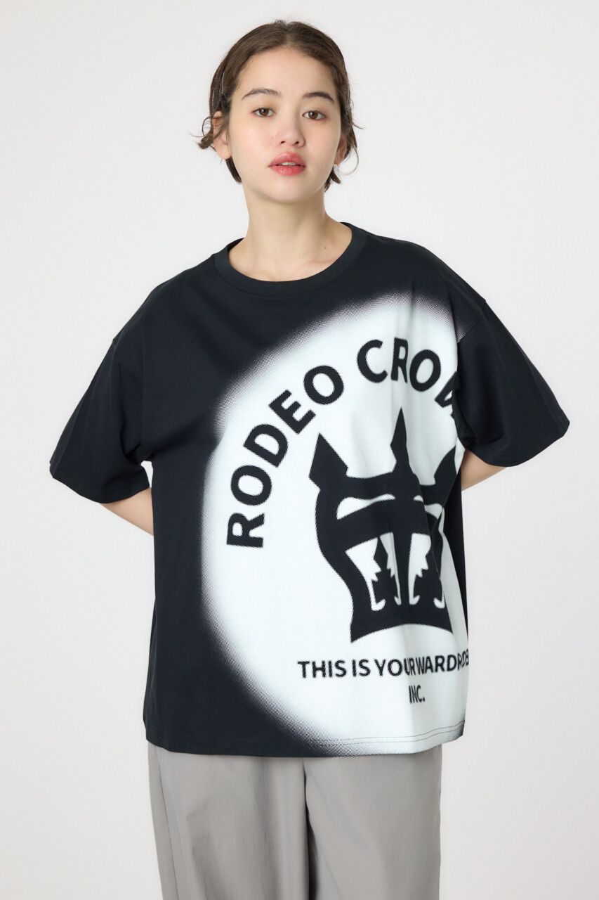 RODEO CROWNS「クラウン ハーフトーン Tシャツ」|Tシャツ・カットソー|