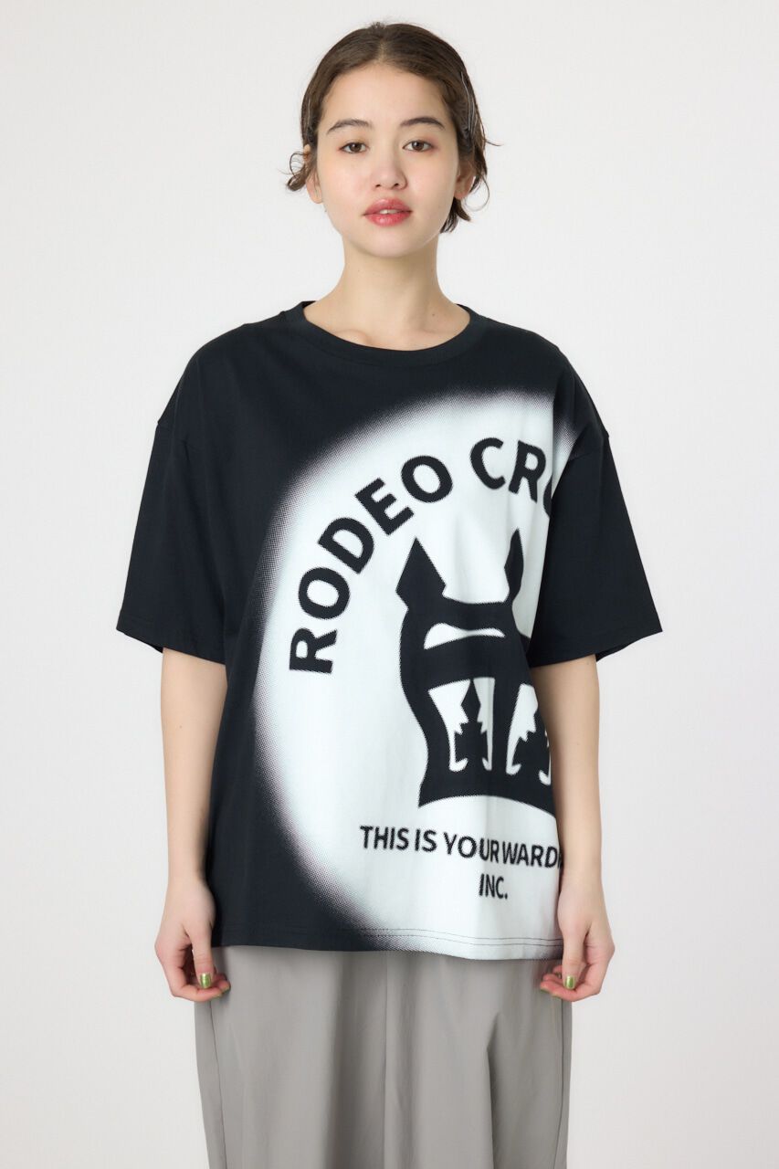 RODEO CROWNS「クラウン ハーフトーン Tシャツ」|Tシャツ・カットソー|