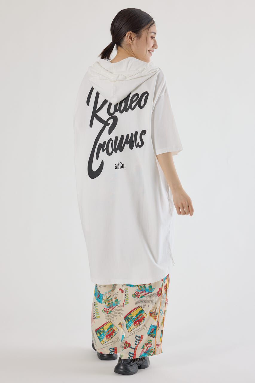 RODEO CROWNS「RCSロゴパーカーワンピース」|ワンピース|