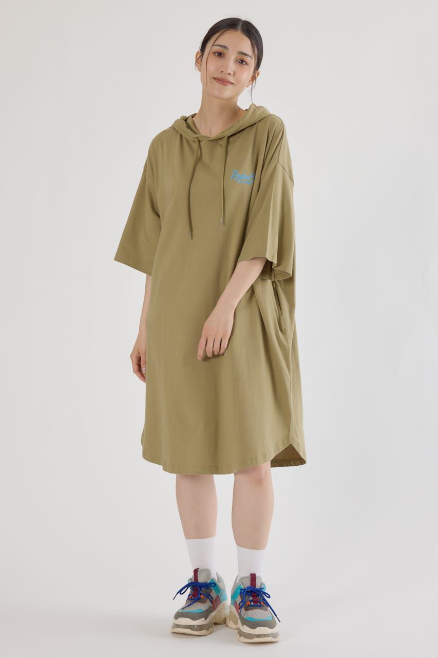 RODEO CROWNS「RCSロゴパーカーワンピース」|ワンピース|