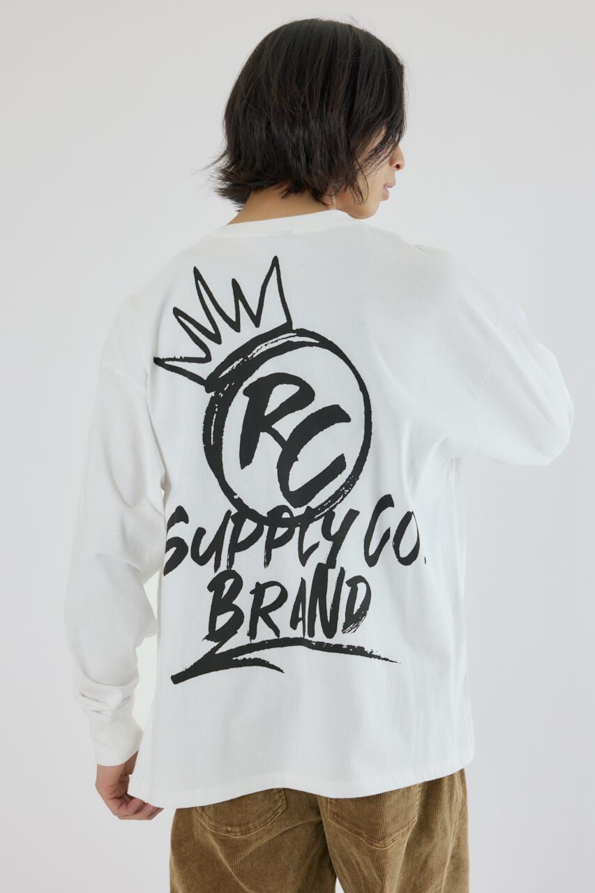 RODEO CROWNS「クラウンボール長袖Tシャツ」|Tシャツ・カットソー|WHT