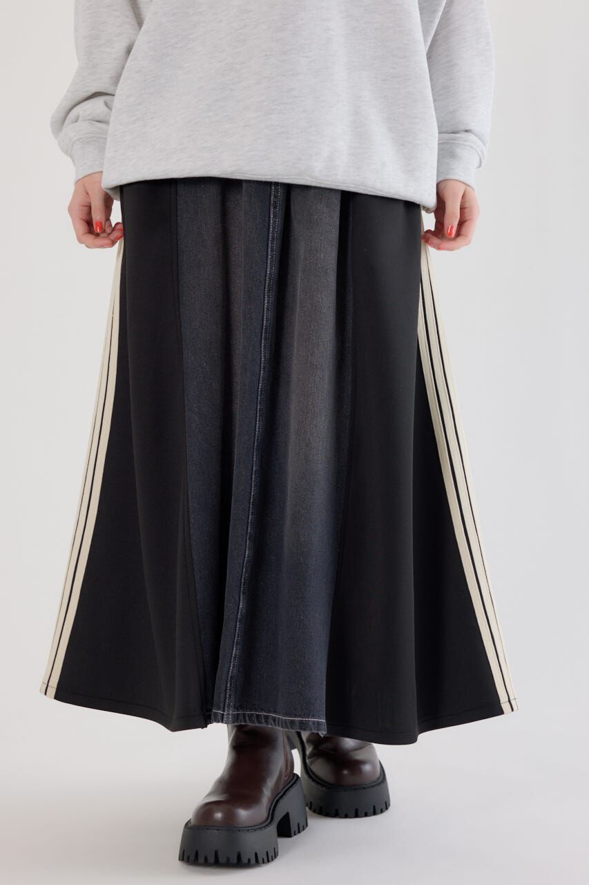 RODEO CROWNS「カスタムトラック デニムスカート」|スカート|柄BLK5