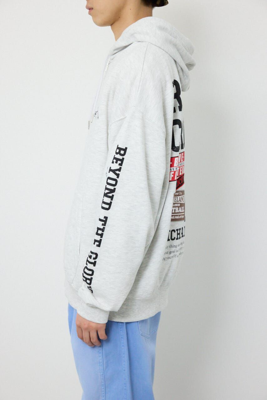 RODEO CROWNS「タイポグラフィーZIPパーカー」|パーカー|