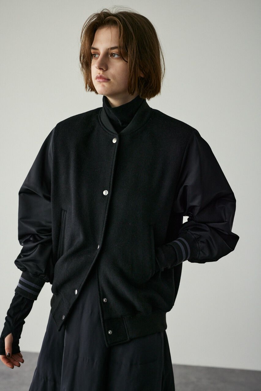 RIM.ARK 「Stadium jacket」|ブルゾン・スタジャン|BLK