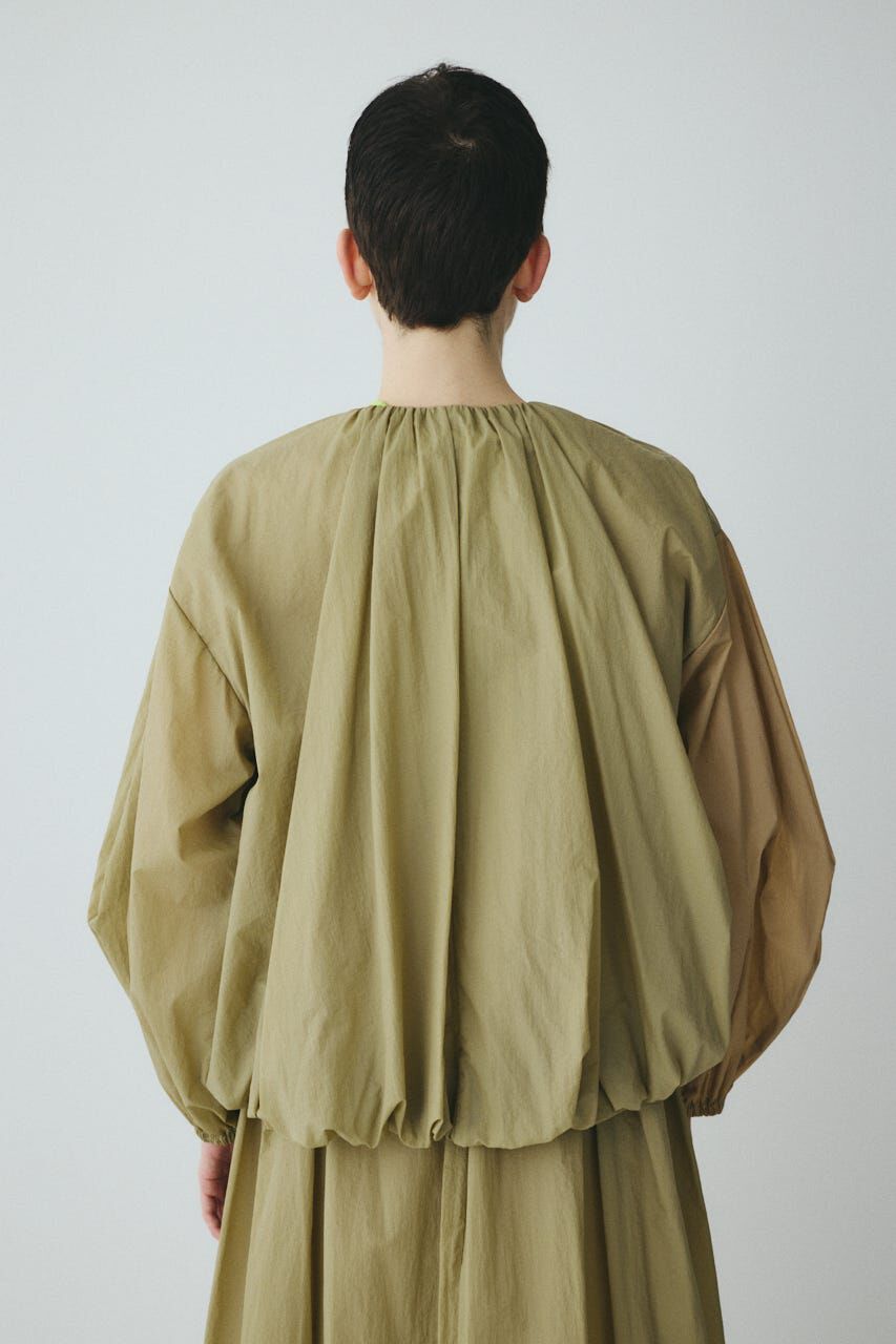 HeRIN.CYE「［予約］Balloon hem nylon blouson」|ブルゾン・スタジャン|