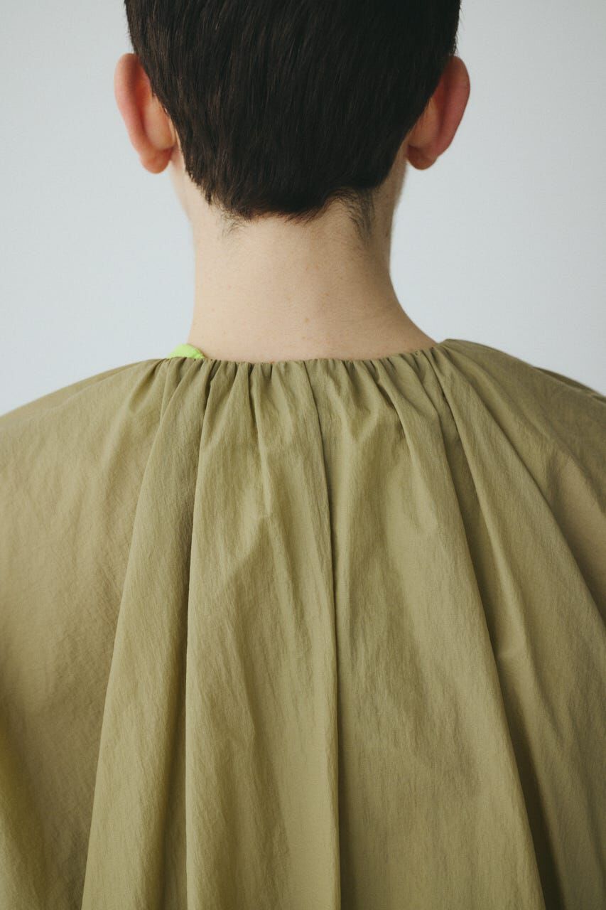 HeRIN.CYE「［予約］Balloon hem nylon blouson」|ブルゾン・スタジャン|