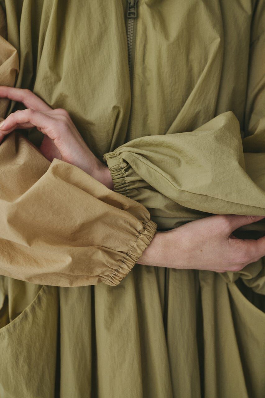 HeRIN.CYE「［予約］Balloon hem nylon blouson」|ブルゾン・スタジャン|