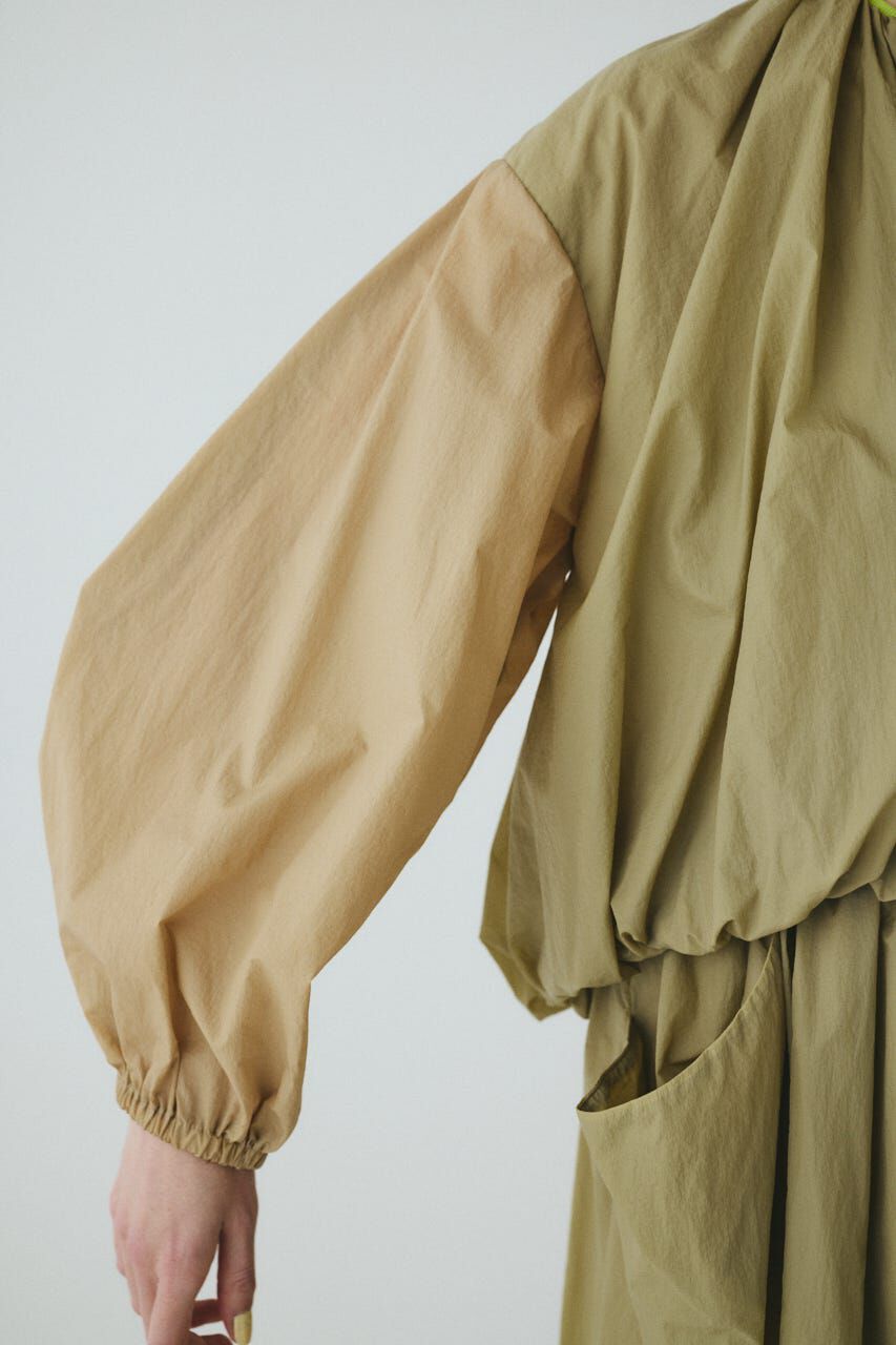 HeRIN.CYE「［予約］Balloon hem nylon blouson」|ブルゾン・スタジャン|