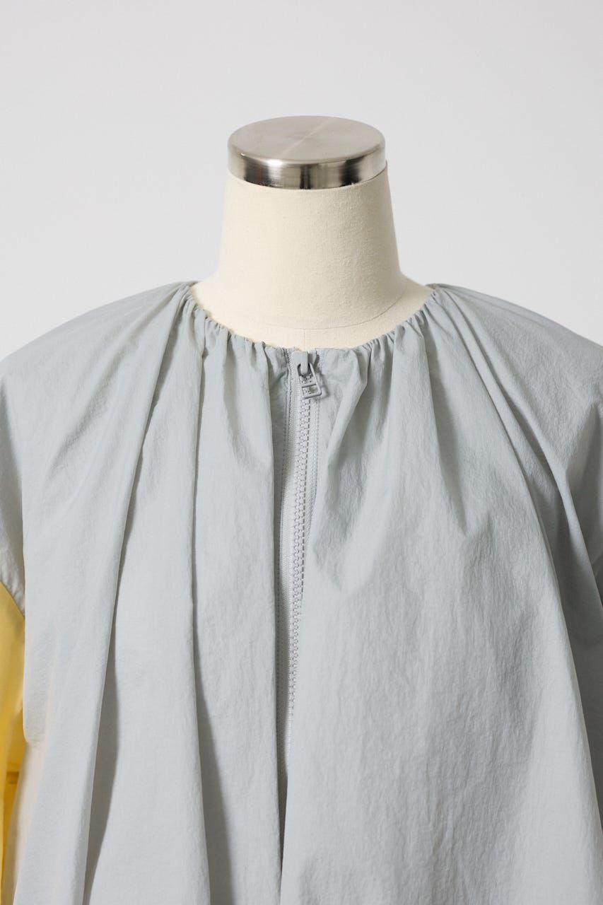 HeRIN.CYE「［予約］Balloon hem nylon blouson」|ブルゾン・スタジャン|