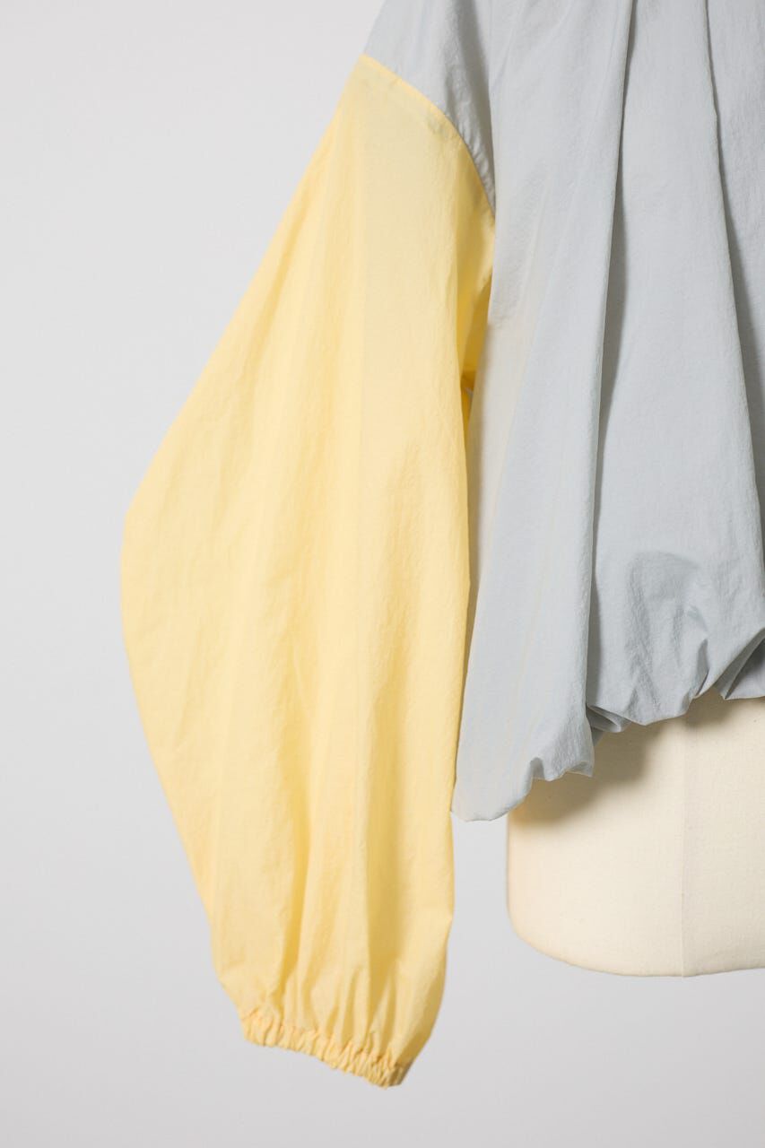 HeRIN.CYE「［予約］Balloon hem nylon blouson」|ブルゾン・スタジャン|