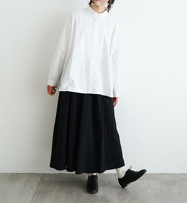 休日と詩「ひとひらブラウス」|シャツ・ブラウス|