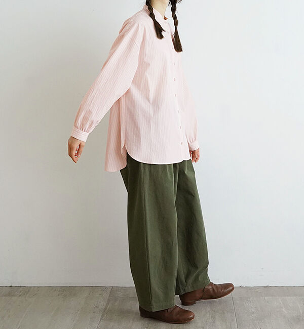 休日と詩「小さなポケットのシャツ」|シャツ・ブラウス|