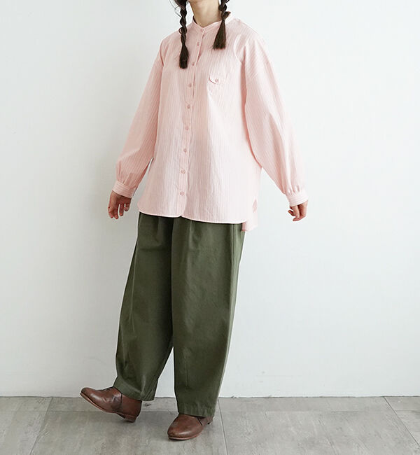 休日と詩「小さなポケットのシャツ」|シャツ・ブラウス|