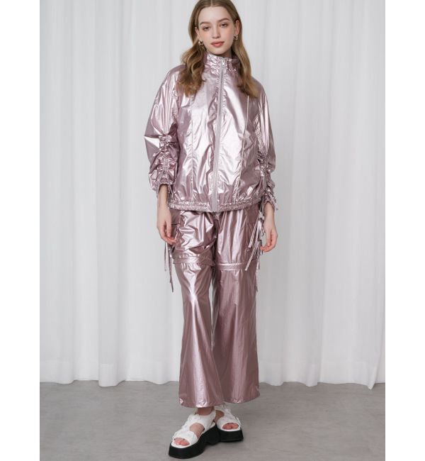 CALNAMUR「METTALLIC VOLUME BLOUSON/メタリックボリュームブルゾン」|ブルゾン・スタジャン|