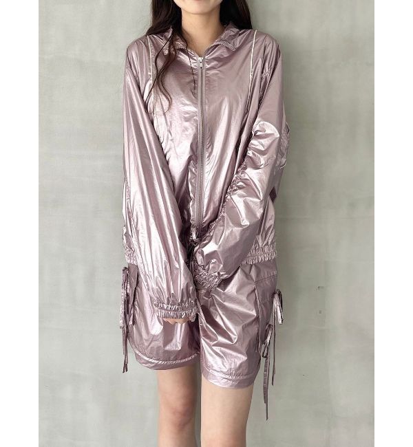 CALNAMUR「METTALLIC VOLUME BLOUSON/メタリックボリュームブルゾン」|ブルゾン・スタジャン|