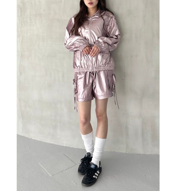 CALNAMUR「METTALLIC VOLUME BLOUSON/メタリックボリュームブルゾン」|ブルゾン・スタジャン|