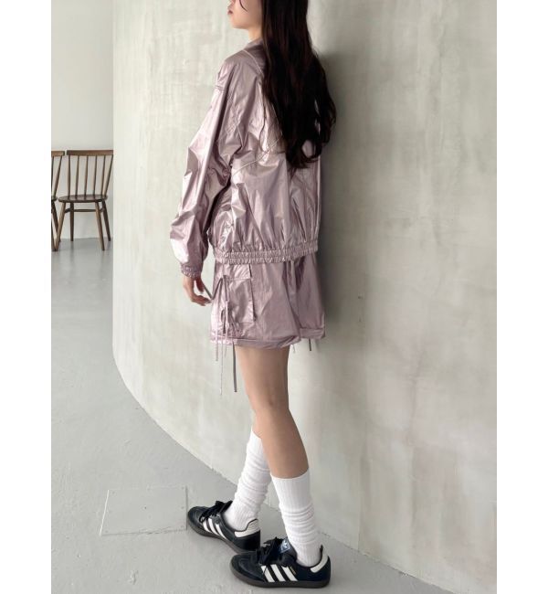 CALNAMUR「METTALLIC VOLUME BLOUSON/メタリックボリュームブルゾン」|ブルゾン・スタジャン|