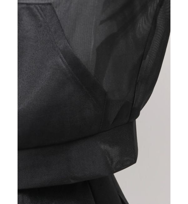 ELENDEEK「MESH BONDING HOODIE」|ブルゾン・スタジャン|