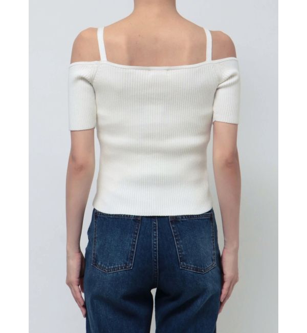 RESEXXY「ストリングデザインニットトップス」|ニット・セーター|