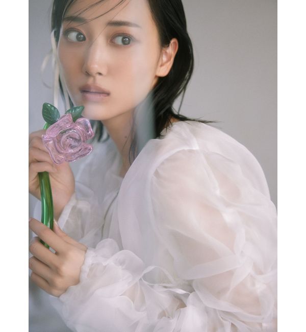 RESEXXY「ギャザークロップドシアーブルゾン」|ブルゾン・スタジャン|