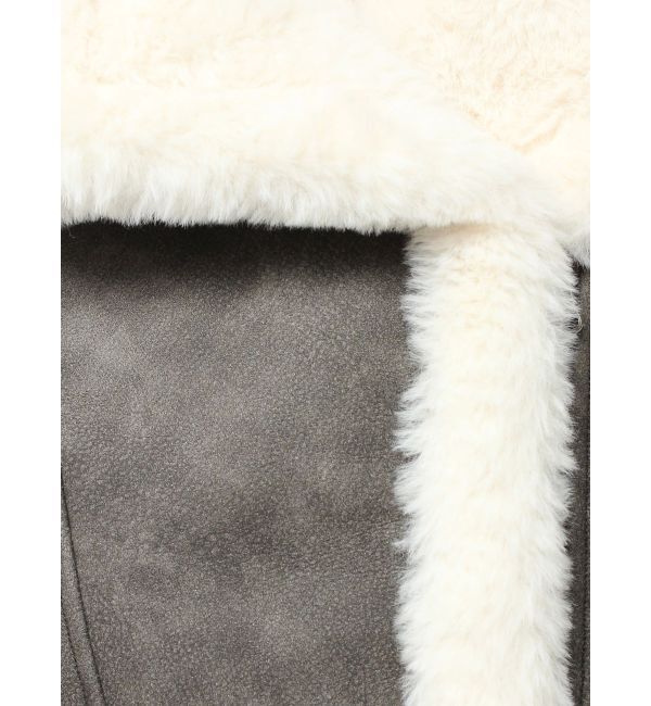 RESEXXY「ヴィンテージライクフェイクファーブルゾン」|ブルゾン・スタジャン|