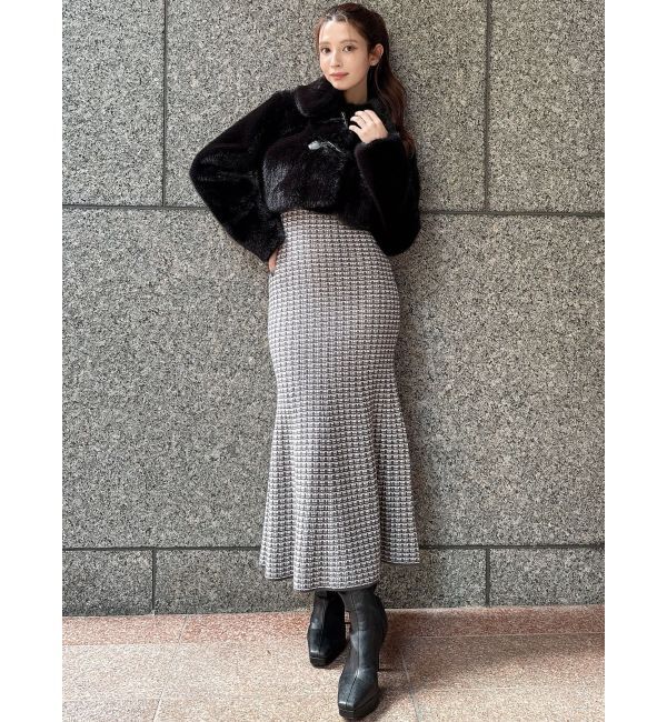 RESEXXY「フェイクファーダッフルブルゾン」|ブルゾン・スタジャン|