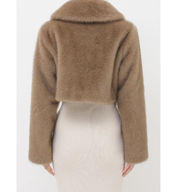 RESEXXY「フェイクファーダッフルブルゾン」|ブルゾン・スタジャン|