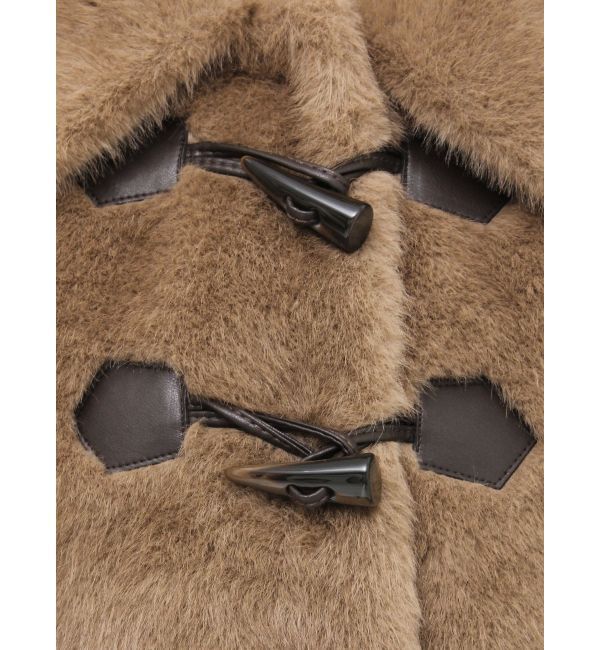 RESEXXY「フェイクファーダッフルブルゾン」|ブルゾン・スタジャン|