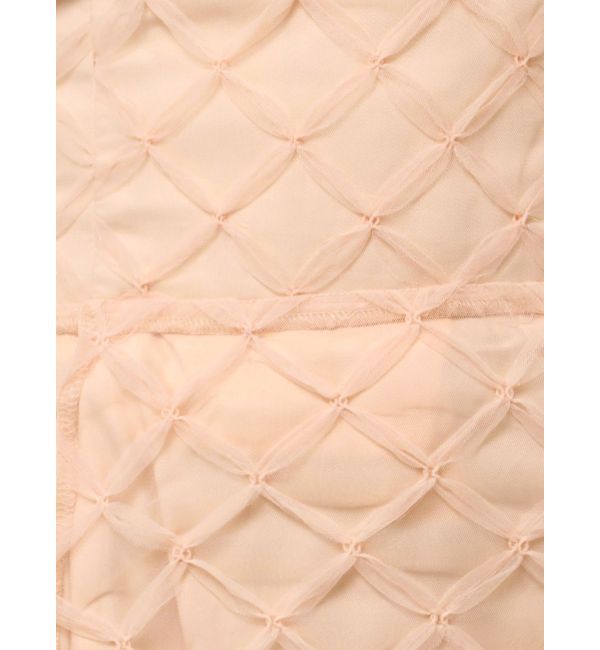 dazzlin「チェックチュールコルセットスカート」|スカート|