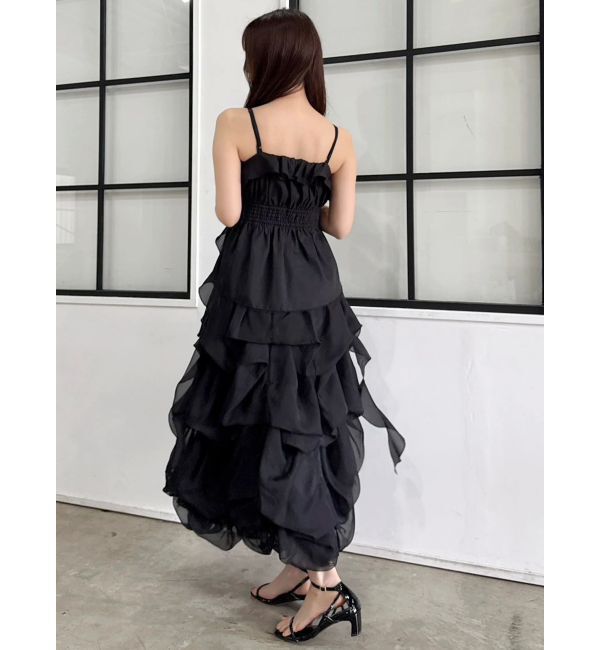 dazzlin「【追加生産分】ランダムタックバルーンスカート」|スカート|