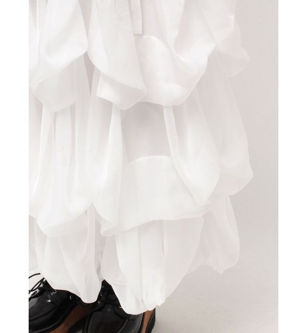 dazzlin「【追加生産分】ランダムタックバルーンスカート」|スカート|