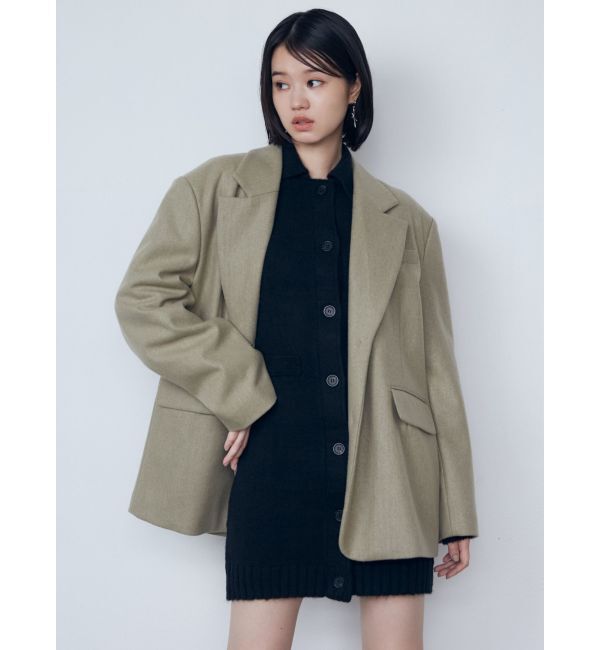 EMODA「シングルカラーミニマルワンピース」|ワンピース|